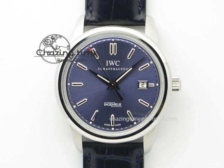 MIROTIME 0423 Reliable Big Pilot “Markus Buhler” IW5003 Turbine V6F Best Edition Blue Dial On Leather Strap A 7324